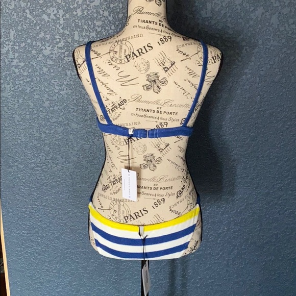 Solid & Striped Bikini, Size Large - Picture 2 of 5